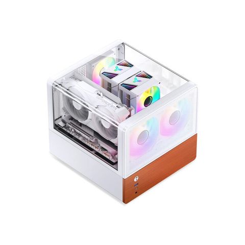  Vỏ Case Jonsbo V12 Black/White ( Mini Tower, ITX) 