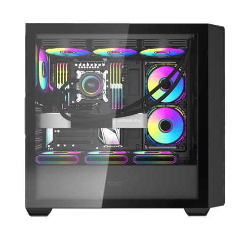  Case máy tính Darkflash DS900WD Black/White 