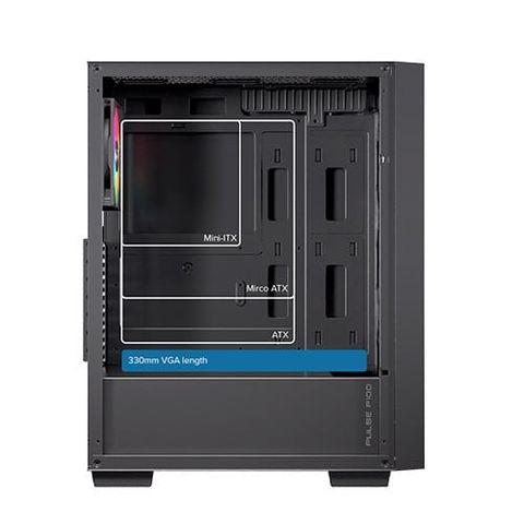  Vỏ Case EINAREX Pulse P100 Core Version black 