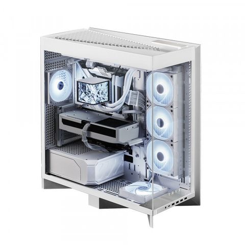  Case TRYX LUCA L70 White (E-ATX/ Mid Tower/ Màu Trắng) 
