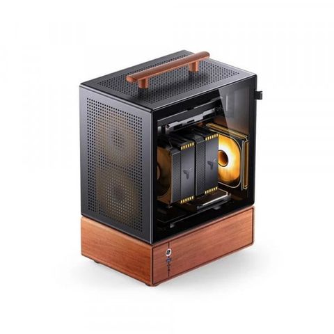  Vỏ Case Jonsbo T7 Black/ Silver (Mini Tower, M-ATX, Mặt lưới) 