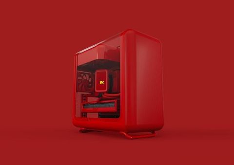  Case HYTE X50 CASE [CHERRY] - TEMPERED GLASS 