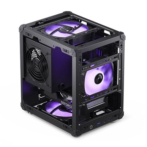  Vỏ Case Jonsbo C6 Handle (Mini Tower/ M-ATX/ Đen) 