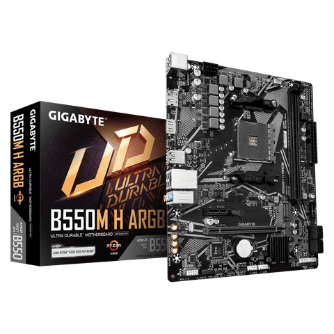  MAINBOARD GIGABYTE B550M H ARGB 