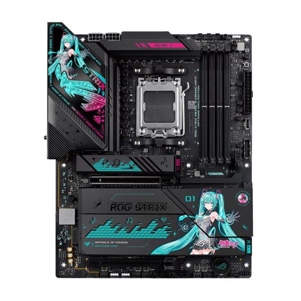  Mainboard ASUS ROG STRIX X870E-H GAMING WIFI 7 Hatsune Miku Edition 