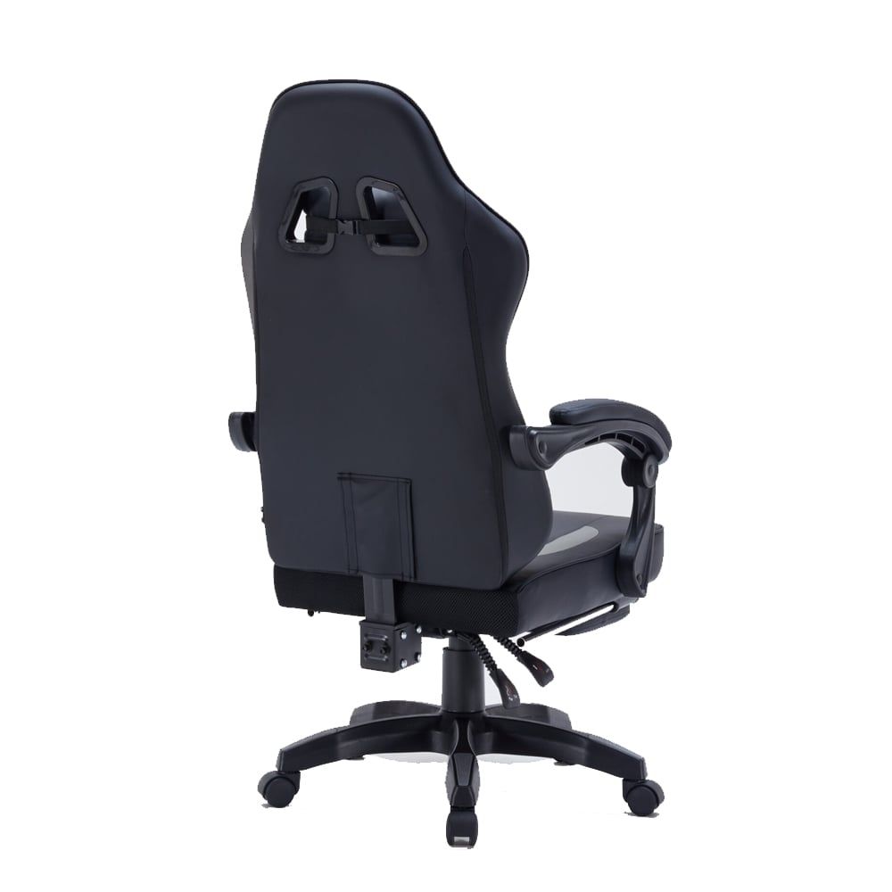  Ghế Gaming WARRIOR GAMING CHAIR - RAIDER SERIES - WGC210- Black/Gray 