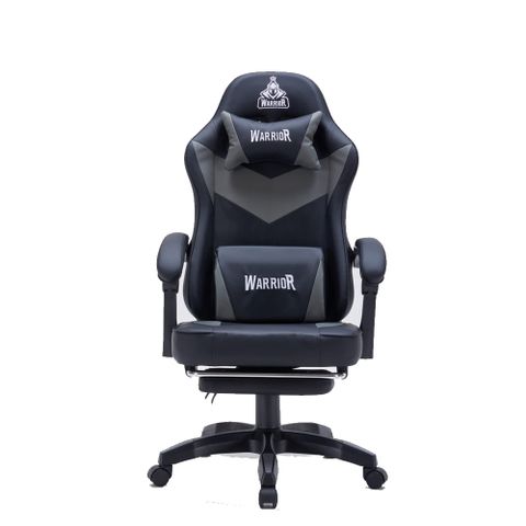  Ghế Gaming WARRIOR GAMING CHAIR - RAIDER SERIES - WGC210- Black/Gray 