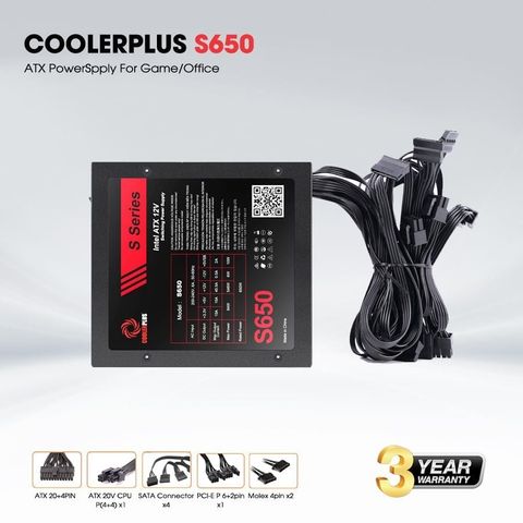  NGUỒN COOLERPLUS CPL-S650 