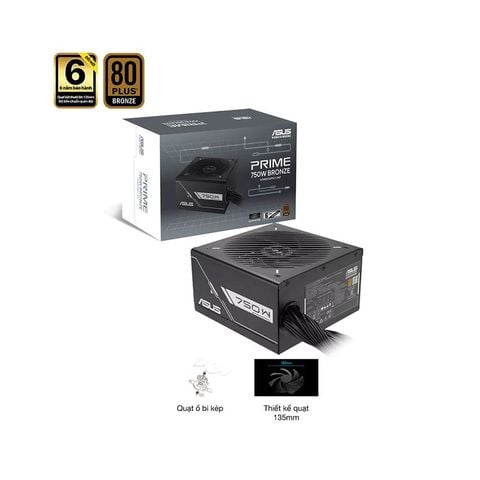 Asus PRIME 750B BLACK ( 80 Plus Bronze) 