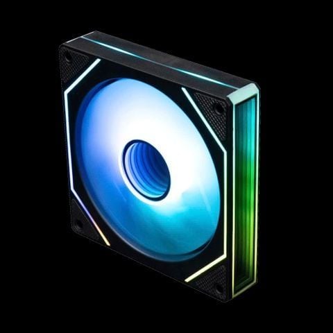  Fan Case Leopard Prism 4 Pro Max ARGB - Black 