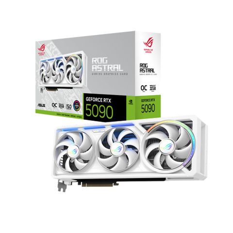  Card màn hình ASUS ROG Astral GeForce RTX 5090 32GB GDDR7 White OC Edition 