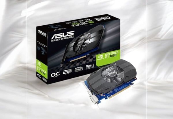  VGA ASUS GT 1030 2GB GDDR5 Phoenix OC Edition (PH-GT 1030-O2GB) 
