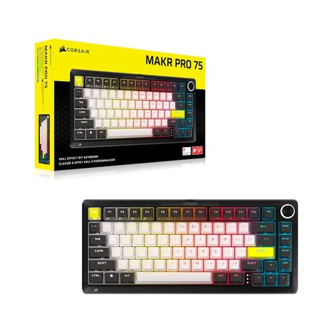  Bàn phím cơ Corsair Makr Pro 75 HE RGB Hotswap SOCD (Corsair MGX Sw) 