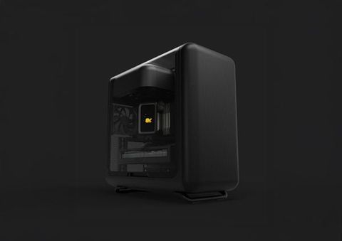  Case HYTE X50 CASE [PITCH BLACK] - TEMPERED GLASS 