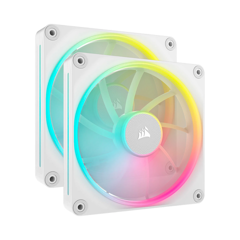  Bộ hai Fan Case Corsair iCUE LINK LX140 RGB 140mm PWM White CO-9051032-WW 