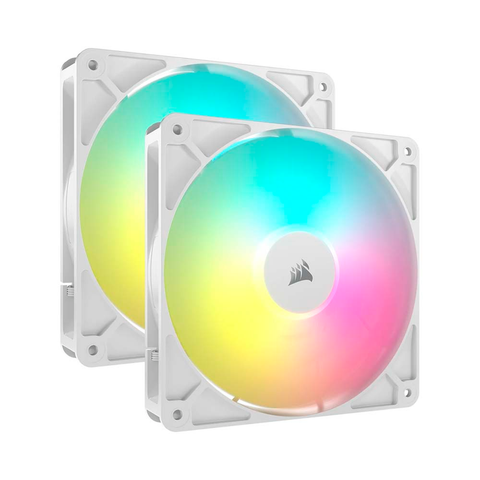  Bộ hai Fan Case Corsair RS140 ARGB 140mm PWM White CO-9050187-WW 
