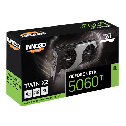  VGA INNO3D GeForce RTX 5060 Ti 16GB GDDR7 TWIN X2 