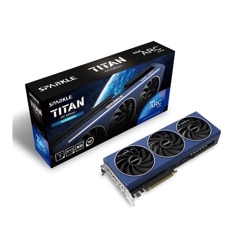  Card Màn Hình SPARKLE Intel® Arc™ A770 TITAN ROC OC Edition, 16GB GDDR6 