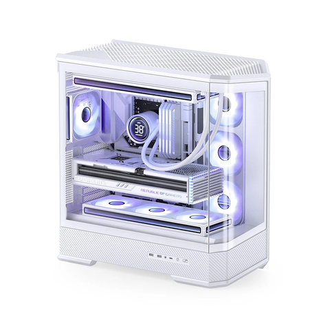  Vỏ case Jonsbo D400 Black/White (ATX) 