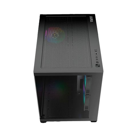  Case Gamdias AURA GC10M V2 Black ARGB CAAURAGC10MV2BLGA 