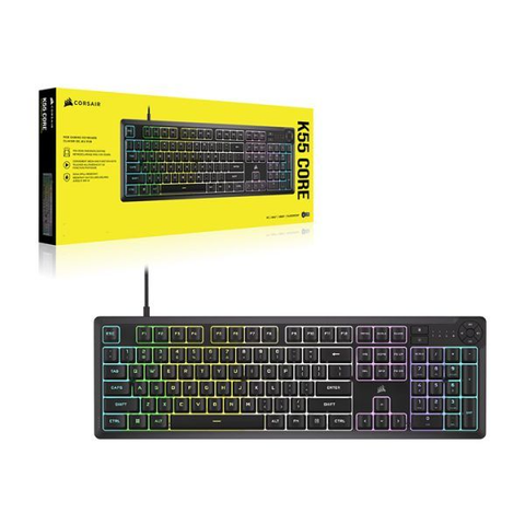  Bàn phím Corsair K55 CORE RGB (CH-9226C65-NA) 