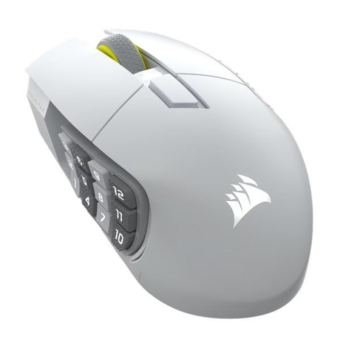  Chuột không dây Corsair SCIMITAR ELITE WIRELESS SE MMO White CH-9314011-AP 