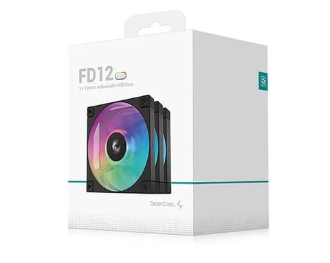  Fan Case Deepcool FD12 ARGB (3 in 1) - Black 