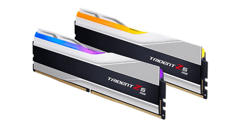  Ram PC G.SKILL Trident Z5 RGB 32GB 5600MHz DDR5 (16GBx2) White F5-5600J4040C16GX2-TZ5RS 