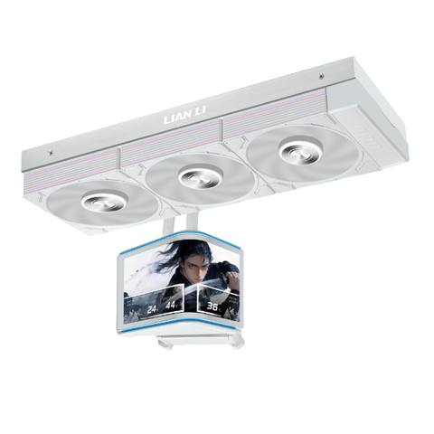  Tản nhiệt nước AIO Lian Li HydroShift II 360 P28 V2 OLED Curved 
