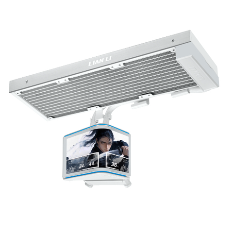 Tản nhiệt nước AIO Lian Li HydroShift II 360 Fanless OLED Curved (NO FAN) 