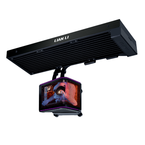  Tản nhiệt nước AIO Lian Li HydroShift II 360 Fanless OLED Curved (NO FAN) 