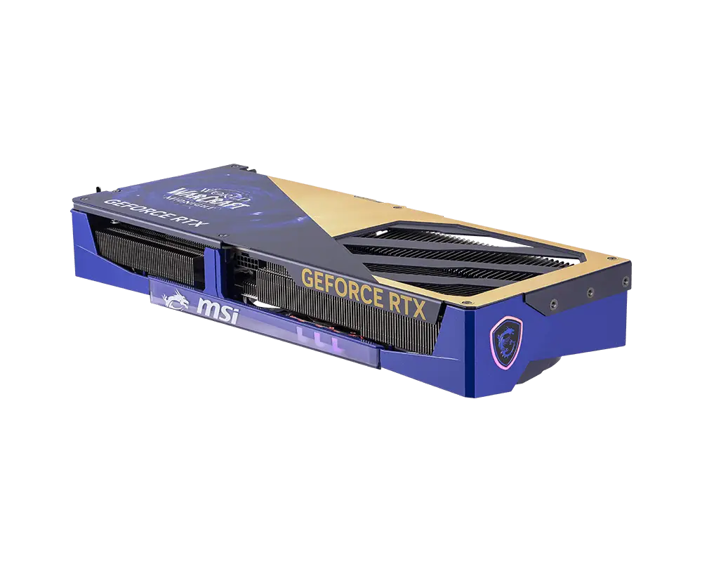 VGA MSI GeForce RTX 5070 12G World of Warcraft MIDNIGHT VOID EDITION OC 