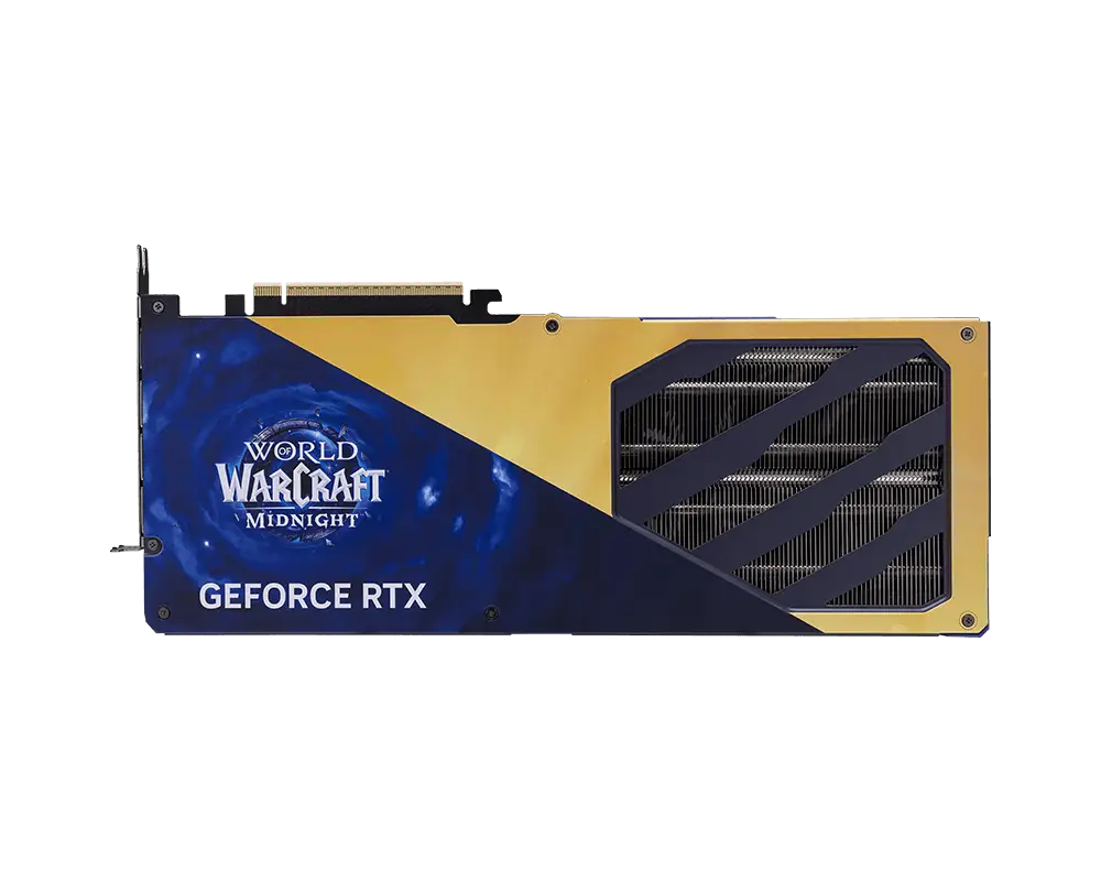  VGA MSI GeForce RTX 5070 12G World of Warcraft MIDNIGHT VOID EDITION OC 