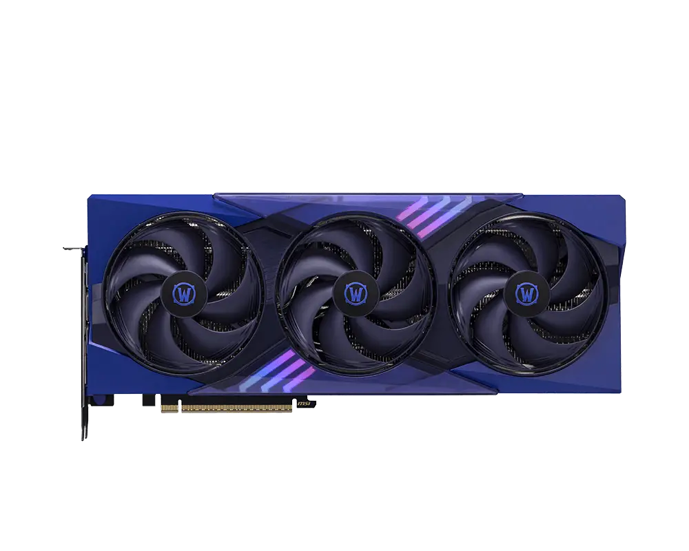  VGA MSI GeForce RTX 5070 12G World of Warcraft MIDNIGHT VOID EDITION OC 