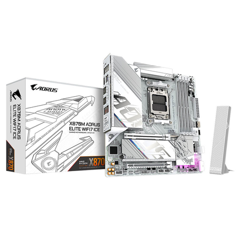  GIGABYTE X870M AORUS ELITE WIFI7 ICE 