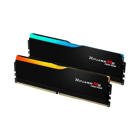 Ram PC G.SKILL Ripjaws M5 Neo RGB Black 32GB (2x16GB) DDR5 6000Mhz – (F5-6000J3648D16GX2-RM5NRK) 