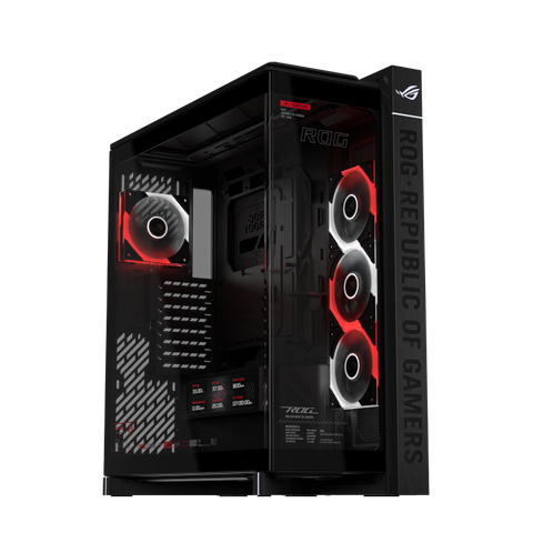  Vỏ Case ASUS ROG Cronox ARGB (Full Tower Panoramic, Màn Hình LCD 9.2 Inch) 
