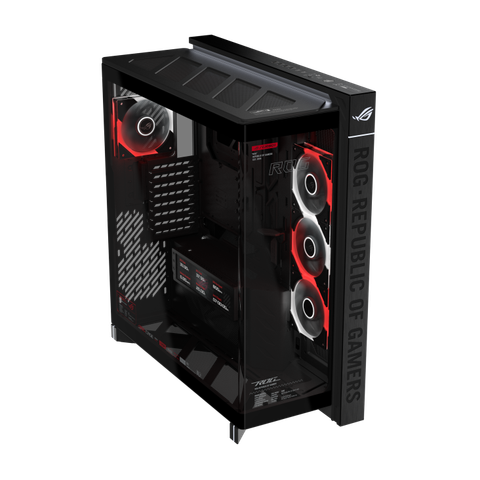  Vỏ Case ASUS ROG Cronox ARGB (Full Tower Panoramic, Màn Hình LCD 9.2 Inch) 
