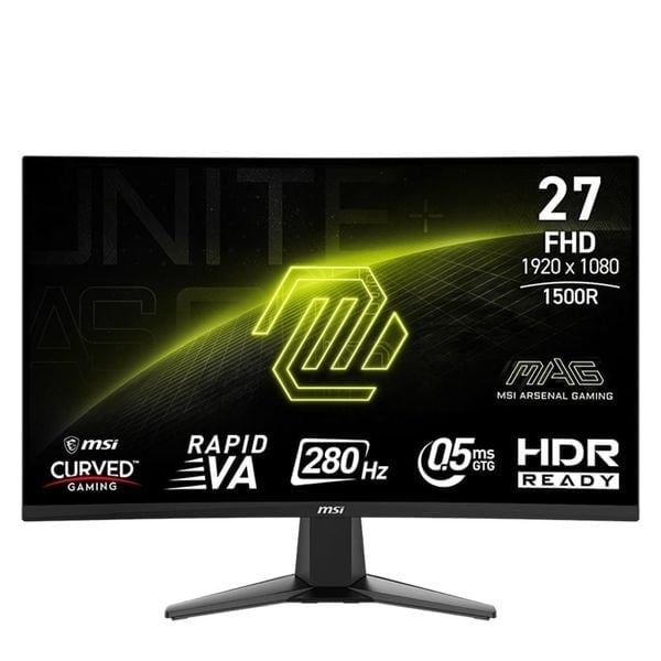  Màn hình MSI MAG 274CXF 27 inch VA 280Hz Full HD Cong 1500R 