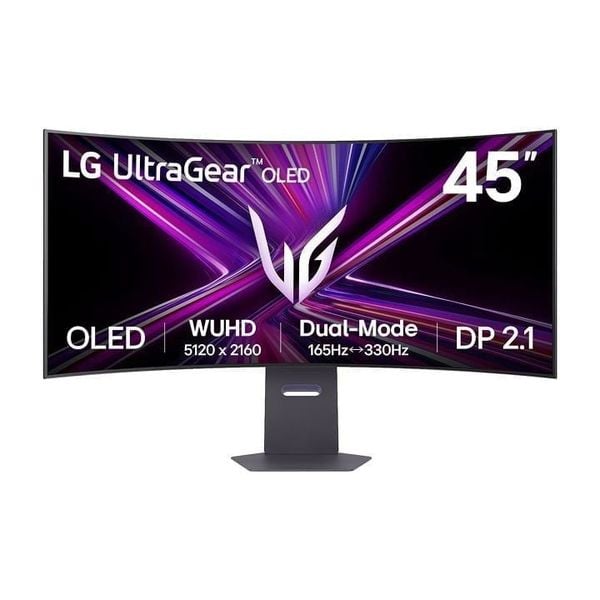  Màn hình cong gaming LG 45GX950A-B 44.5″ 5K2K WUHD OLED 165Hz 0.03ms 