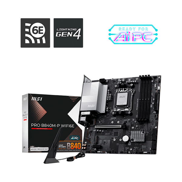  Mainboard MSI PRO B840M-P WIFI6E 