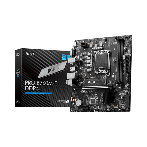  Mainboard MSI PRO B760M-E DDR4 