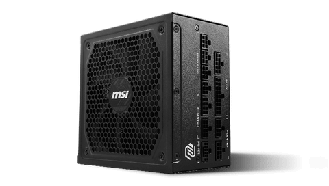  Nguồn máy tính MSI MAG A1000GL PCIE5 1000W 80 Plus Gold MAG-A1000GL-PCIE5 