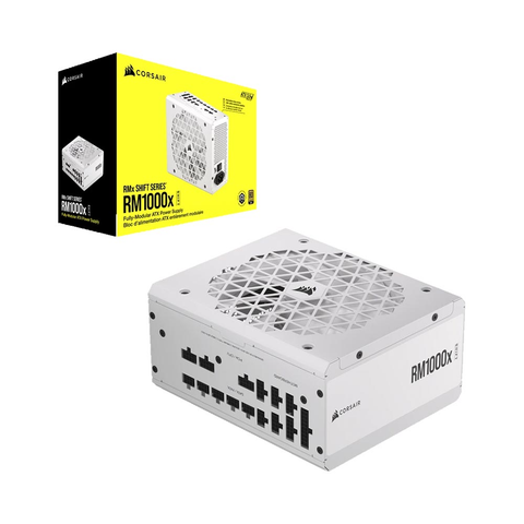  Nguồn máy tính Corsair RM1000x Shift White 1000W 80 Plus Gold CP-9020275-NA 