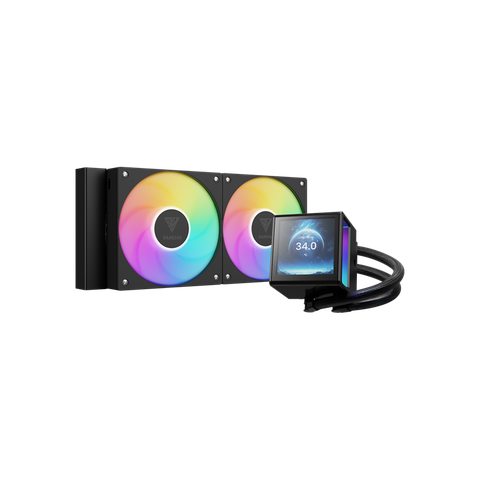  Tản nhiệt nước AIO Gamdias CHIONE P5-240 Black / White 