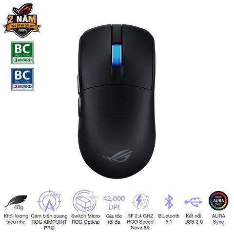  Chuột Gaming không dây ASUS ROG Harpe II Ace 