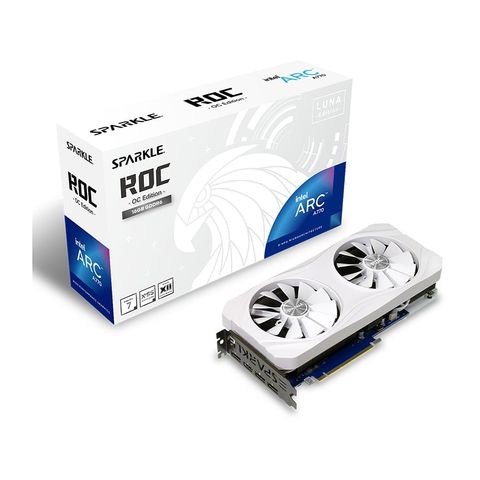  Card Màn Hình SPARKLE Intel® Arc™ A770 ROC LUNA OC Edition, 16GB GDDR6 