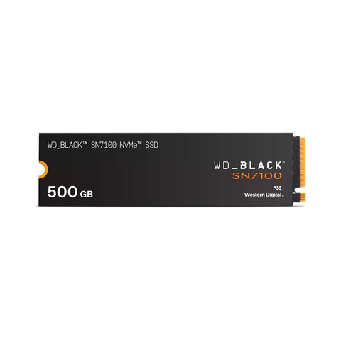  SSD WD Black SN7100 500GB PCIe Gen4 x4 NVMe M.2 WDS500G4X0E 