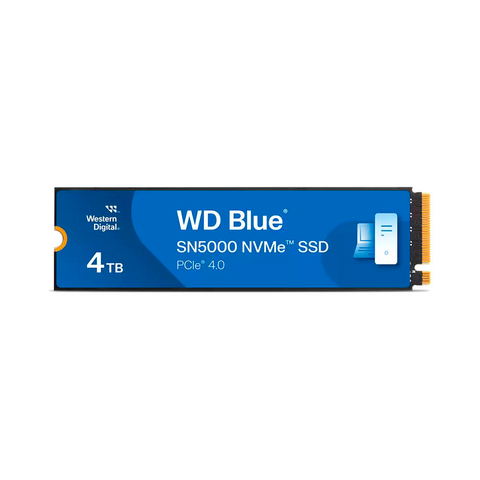  SSD Western Digital Blue SN5000 4TB PCIe Gen4 x4 NVMe M.2 WDS400T4B0E 