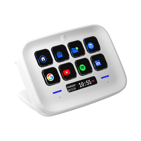  Thiết bị Stream Elgato Gaming StreamDeck Neo 8 Phím Lập Trình 10GBJ9901 